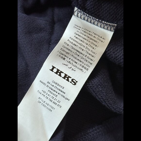 New IKKS Jackets US 18M Toddlers Blue Navy Double Breasted Ocean Lover - Picture 8 of 9